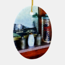 Barber Supplies Christmas Tree Ornament