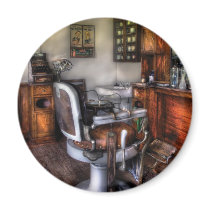 Barber - The Barber Chair Fridge Magnet