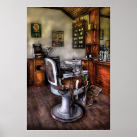 Barber - The Barber Chair Poster