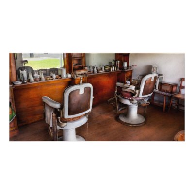 Barber - The Hair Stylist Custom Photo Card by suburbanscenes