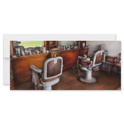 Barber - The Hair Stylist Rack Card Design by suburbanscenes