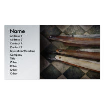 Barber - The Razor  business cards