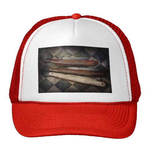 Barber - The Razor Trucker Hats
