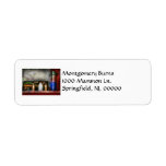 Barber - Things you stare at Return Address Labels