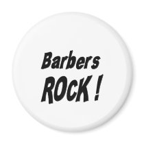 Barbers Rock! Magnet