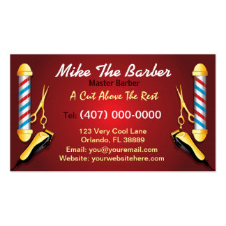 Barber Business Cards, 600+ Barber Business Card Templates