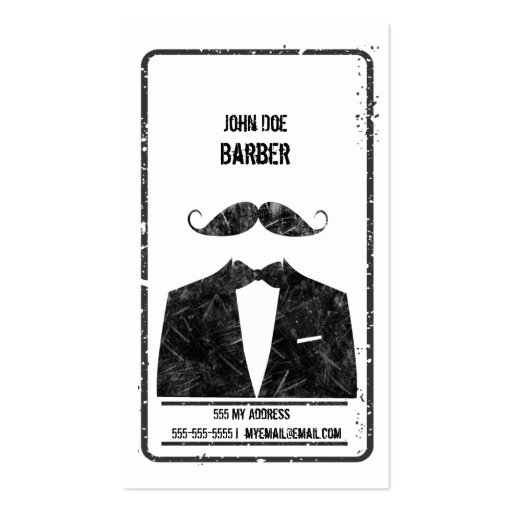 Barbershop Business Card