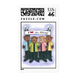 Barbershop Quartet Postage (female) Barbershop Quartet Postage (female)