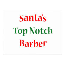 BarberTop Notch Post Cards