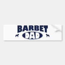 Barbet Dad Bumper Sticker