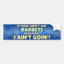 Barbets in Heaven Bumper Sticker
