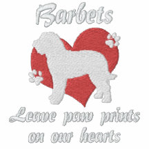 Barbets Leave Paw Prints Polo
