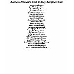 Barbie EuroTour t-shirts