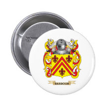 Barbour Coat of Arms (Family Crest) Pin