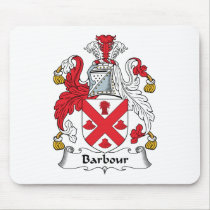 Barbour Family Crest Mousepad