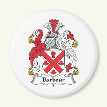 Barbour Family Crest Magnet