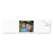 Barbra and Martin Bumper Sticker