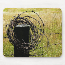 Barbwire Country Mousepad