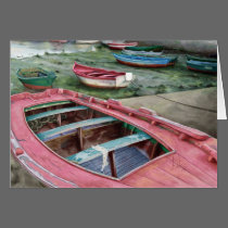 Barcas / Boats. Card cards
