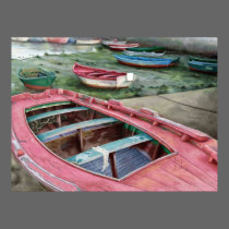 Barcas / Boats. Poster posters