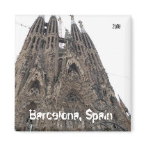 Barcelona 2010 fridge magnets