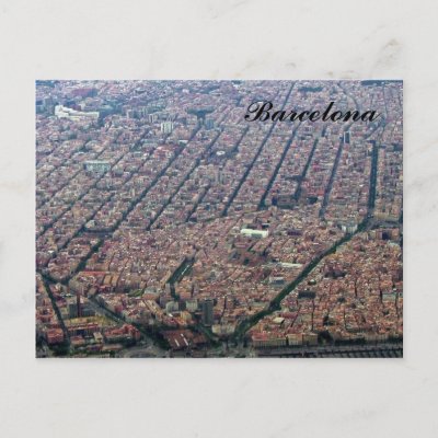 Barcelona Aerial Photo