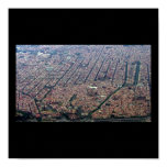 Barcelona Aerial Posters