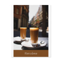 Barcelona Coffee Break Post Cards