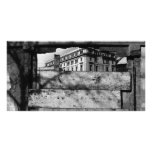 barcelona estación de francia photo card template