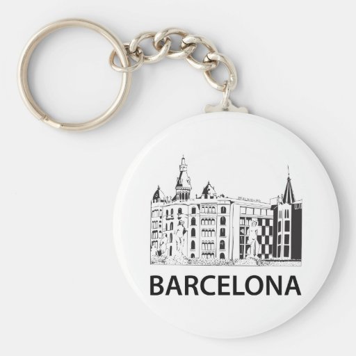 Barcelona Key Chains