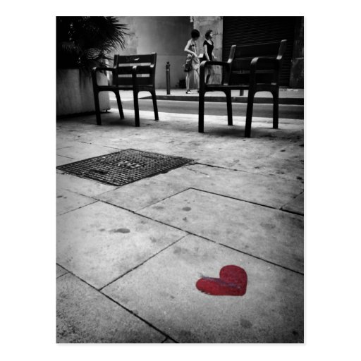Barcelona Love Postcard