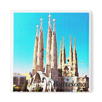 Barcelona Fridge Magnets