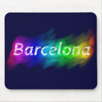 Barcelona Proud City mousepads