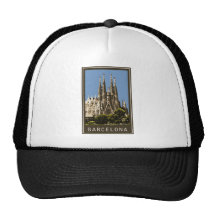 Barcelona Sagrada Familia Trucker Hats