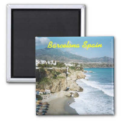 barcelona spain images. Barcelona Spain magnet by