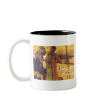 Barcelona Vintage Travel Poster Mug