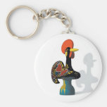 Barcelos Rooster Keychain