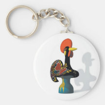 Barcelos Rooster Keychain