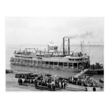 Barco de vapor Georgia Lee: 1907 Tarjetas Postales
