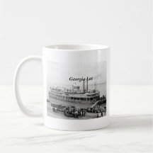 Barco de vapor Georgia Lee: 1907 Taza