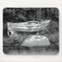 Barco viejo Mousepad de Irlanda Tapetes De Raton