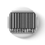 Barcode Accountant Pinback Buttons