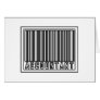 Barcode Accountant Card