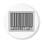 Barcode Accountant Magnet