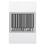 Barcode Accountant Stationery