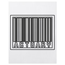 Barcode Actuary Personalized Flyer