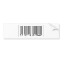 Barcode Air Traffic Controller bumper stickers by crazygoodstuff Barcode Air Traffic Controller bumper stickers