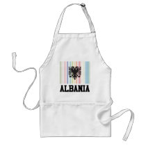 Barcode Albania aprons by teyes143 Barcode Albania aprons