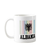 Barcode Albania Coffee Mugs