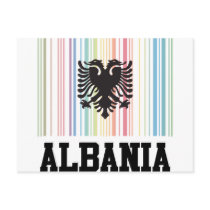 Barcode Albania Post Cards